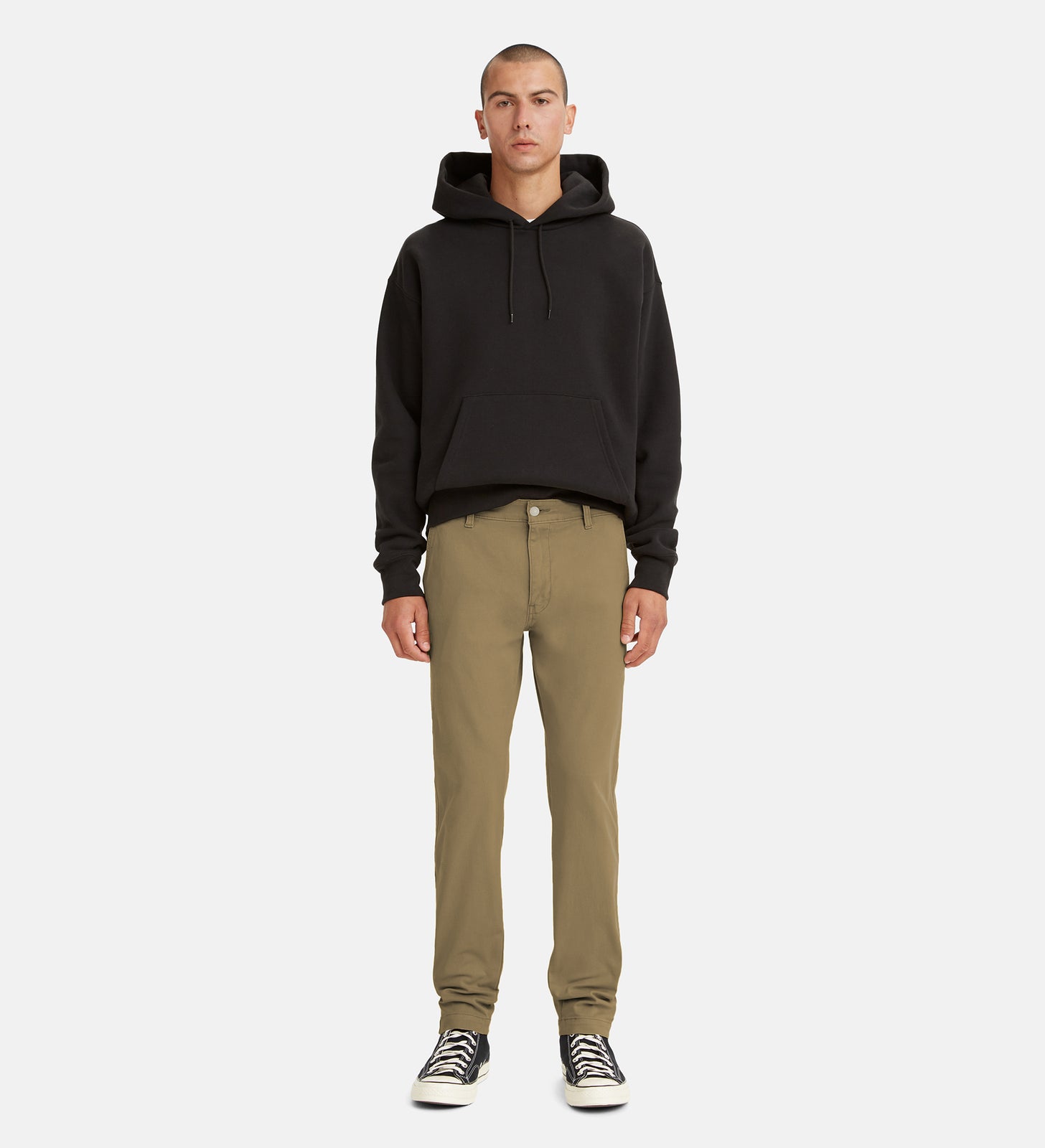 levi's® men's xx chino standard taper pants 1719601352832 BRITISH KHAKI Warm Stretch Twill Garment Dye – Levi's Hong Kong