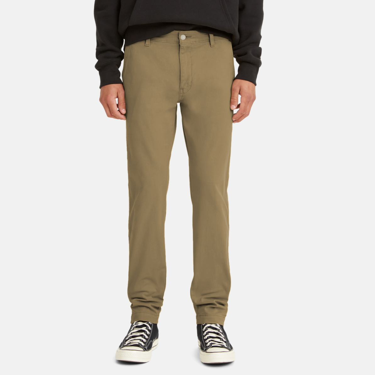 levi's® men's xx chino standard taper pants 1719601352832 BRITISH KHAKI Warm Stretch Twill Garment Dye – Levi's Hong Kong