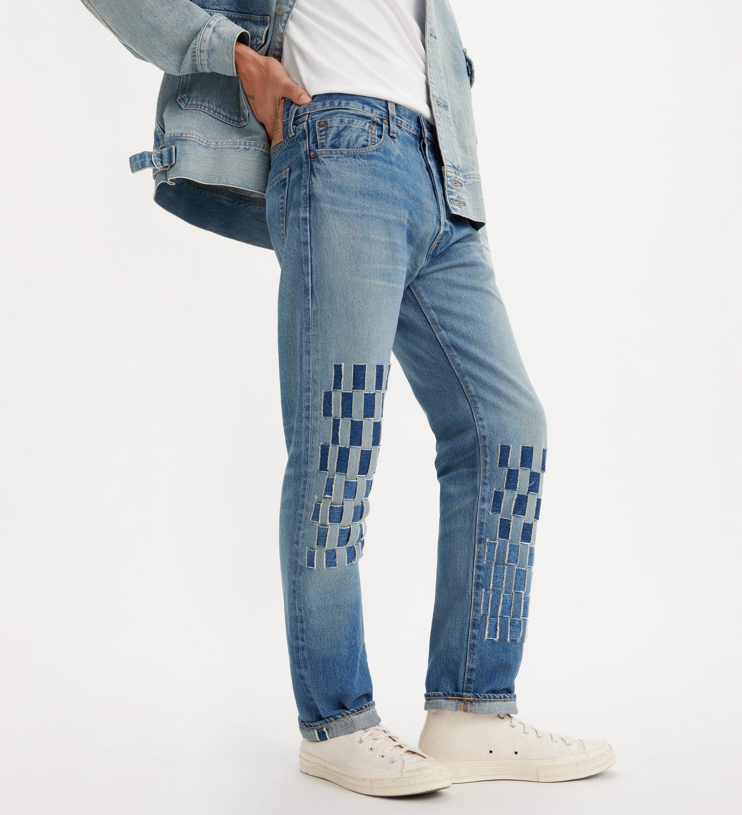 levi’s® men’s made in japan 1980s 501® jeans A587500083132 Mij Blu Weave – Levi's Hong Kong