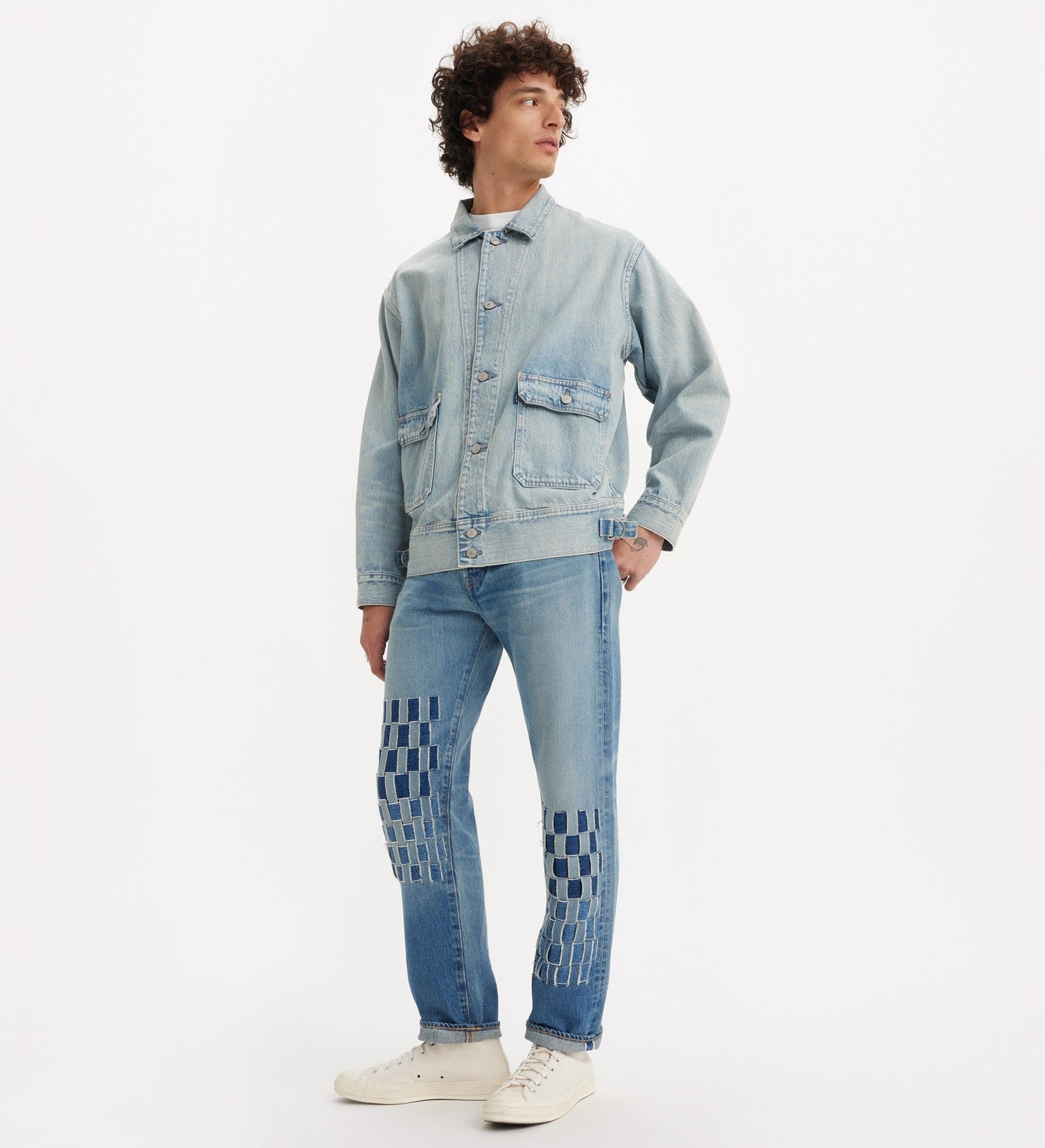 levi’s® men’s made in japan 1980s 501® jeans A587500083132 Mij Blu Weave – Levi's Hong Kong