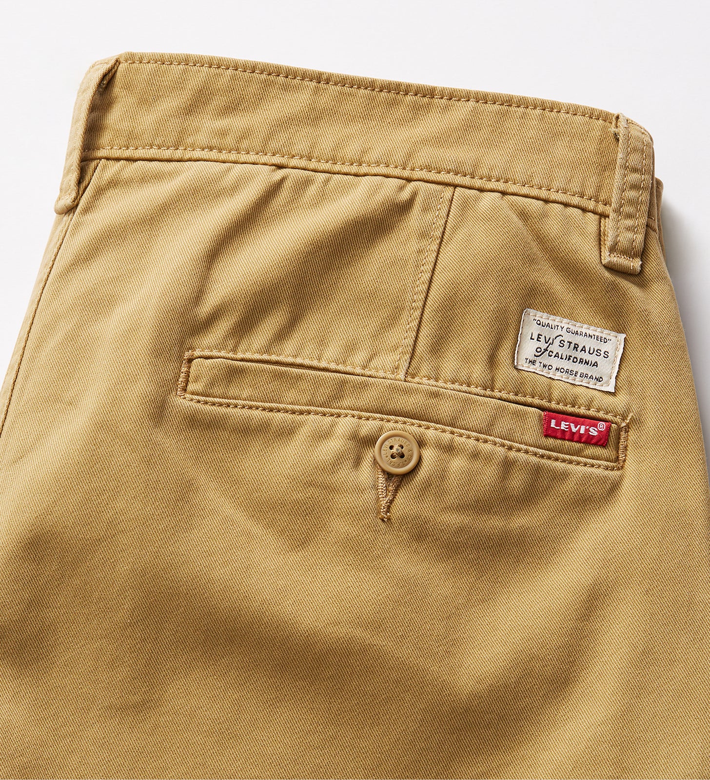 levi's® men's xx chino loose straight pleated pants A921100062832 British Khaki Non-stretch Twill Garment Dye – Levi's Hong Kong
