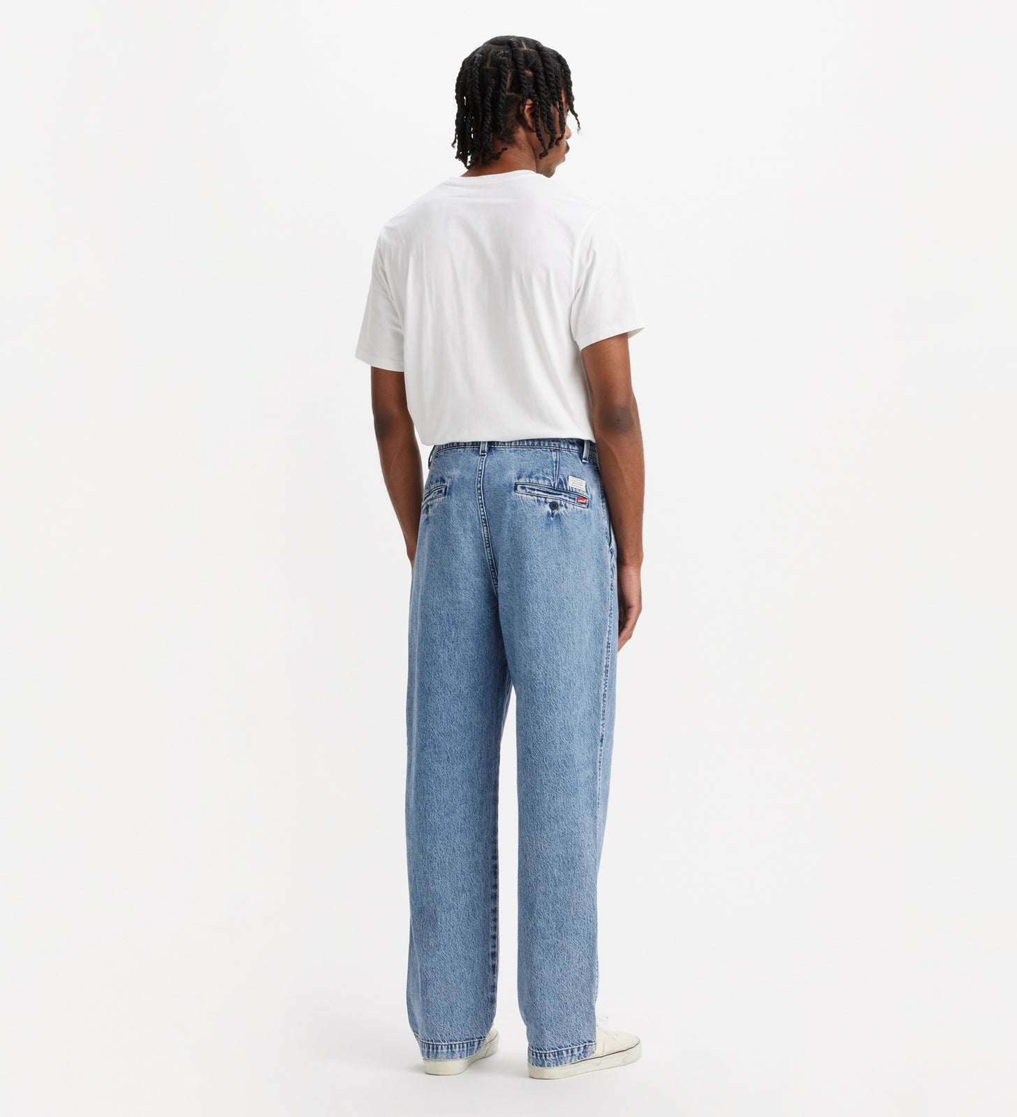 levi's® men's xx chino loose straight pleated pants A921100083032 Quarter Past Mid-Wash Denim – Levi's Hong Kong