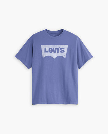 levi's® men's graphic vintage fit t-shirt 873730211XS- Wonky Batwing Garment Dye Bleached Denim  – Levi's Hong Kong