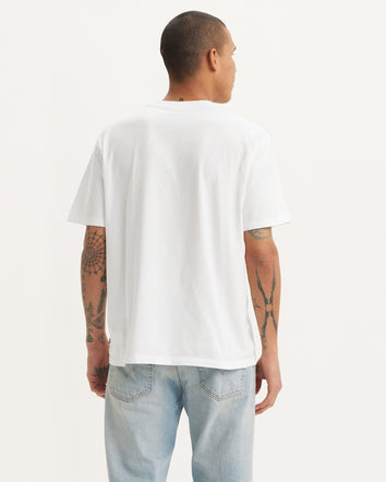 levi's® 印花復古版型t-shirt | 男裝 873730212XS- Wonky Batwing White+  – Levi's 香港