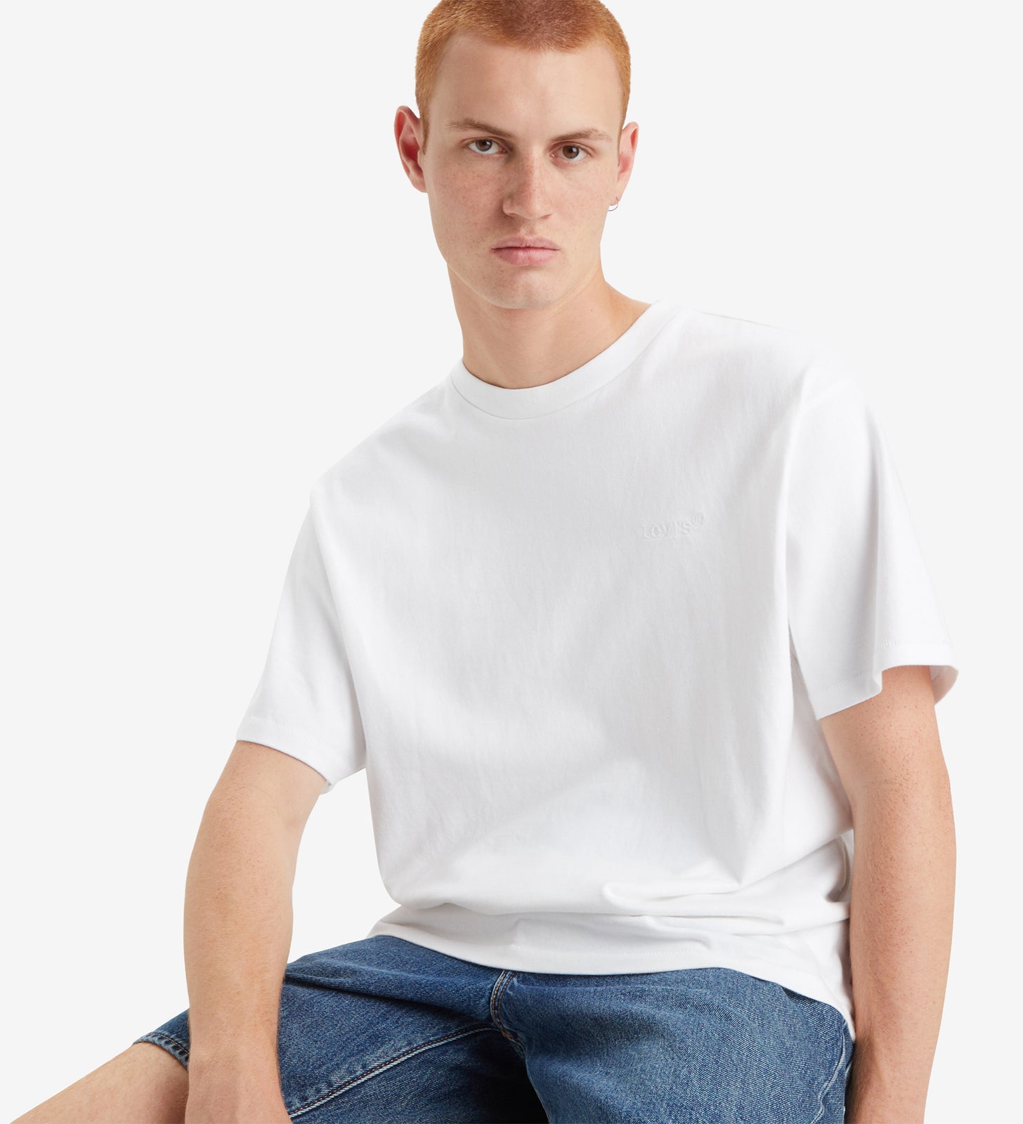 levi's® red tab™ 男士復古tee A06370000M- White – Levi's 香港