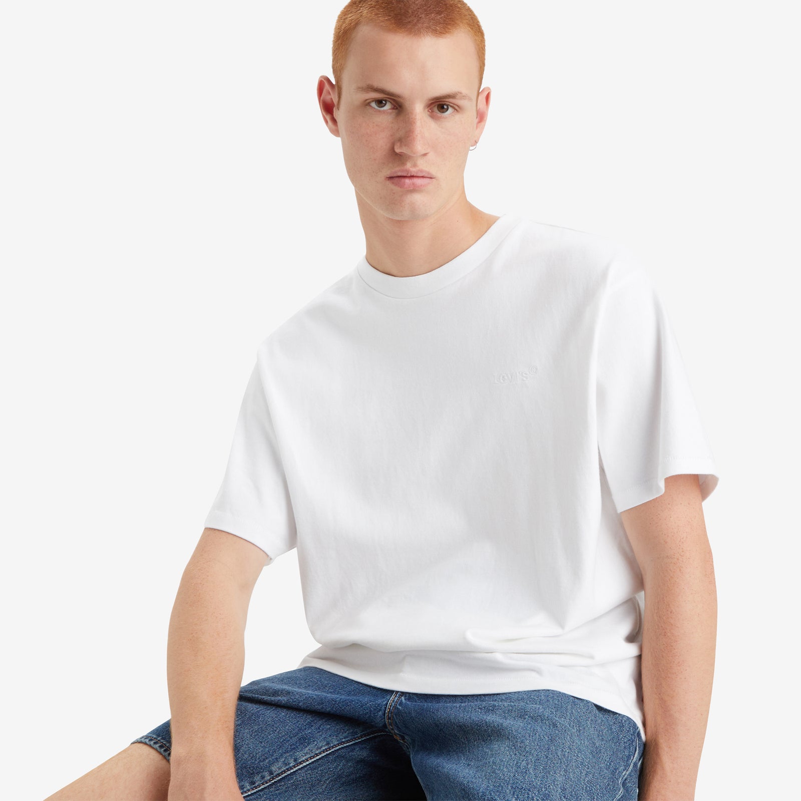 levi's® red tab™ 男士復古tee A06370000XS- White – Levi's 香港