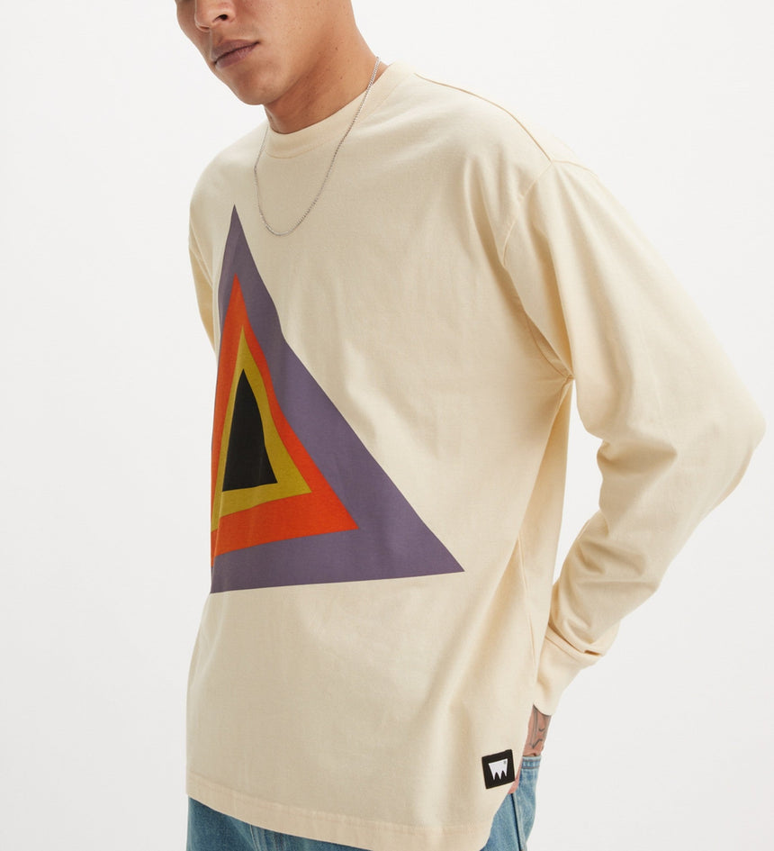 levi's® skateboarding men's graphic boxy long-sleeve t-shirt A10060013S- Prism Cream And Grey – Levi's Hong Kong