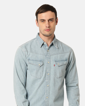 levi’s® men’s '54 longhorn shirt A61300002S- Locke  – Levi's Hong Kong