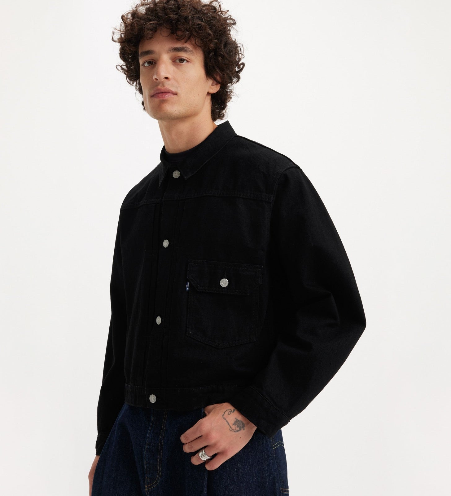 levi's® men's made of japan denim type i jacket A91370000S- Moj Greaser – Levi's Hong Kong