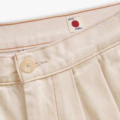 Levi’s® 日本布料牛仔褶皺長褲| 女裝