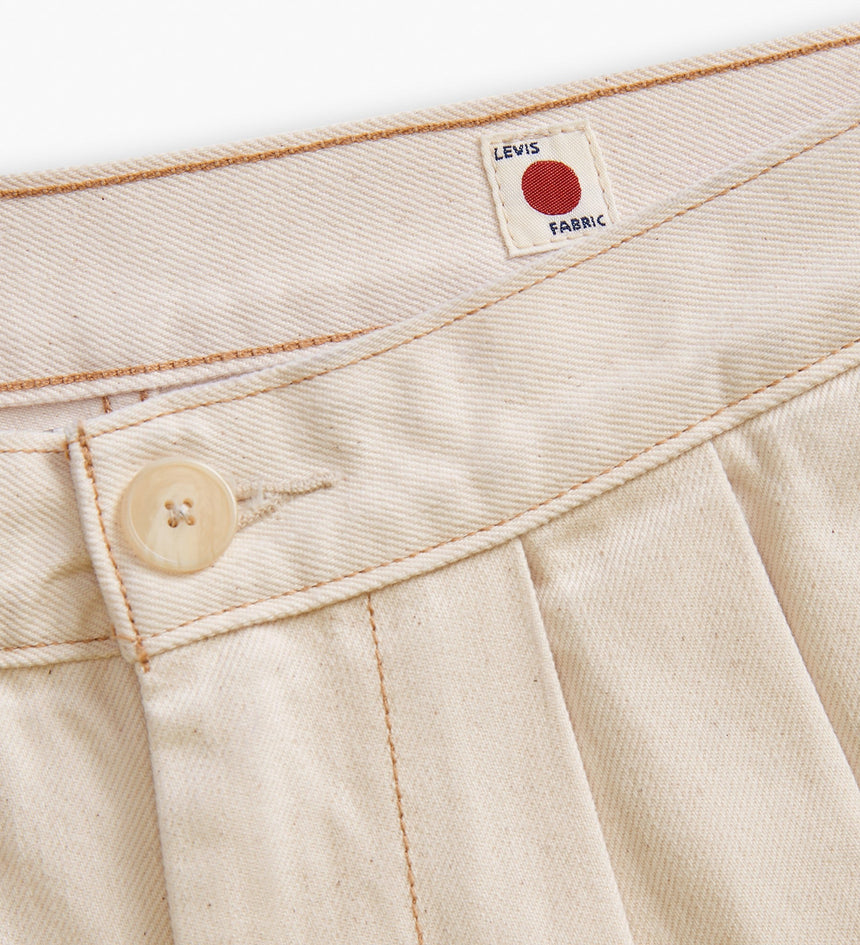 levi’s® 日本布料牛仔褶皺長褲| 女裝 000P400002630 Moj Soft Ecru – Levi's 香港