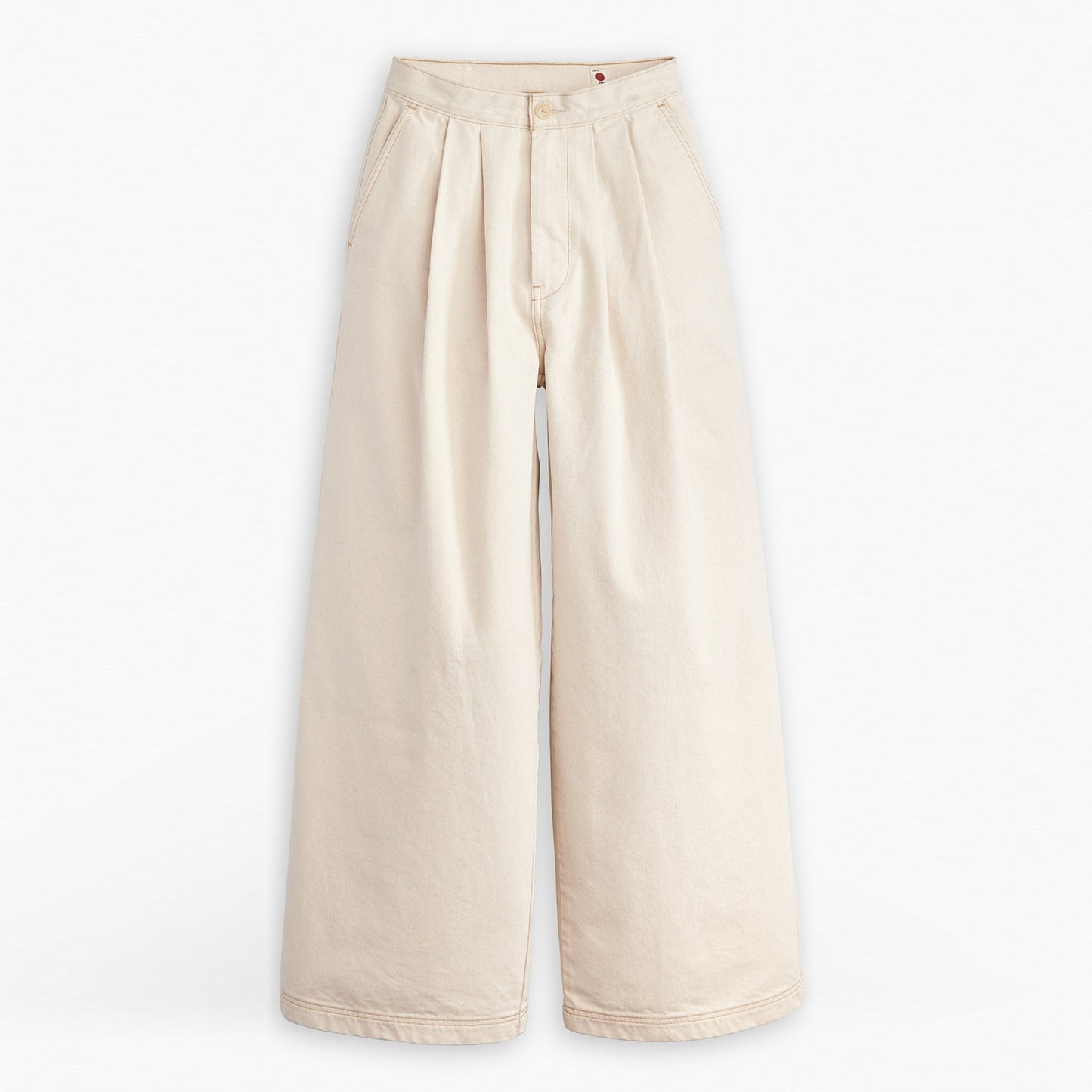 Levi’s® 日本布料牛仔褶皺長褲| 女裝