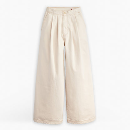 Levi’s® 日本布料牛仔褶皺長褲| 女裝