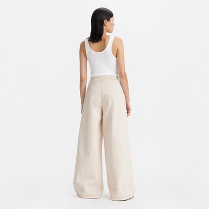 Levi’s® 日本布料牛仔褶皺長褲| 女裝