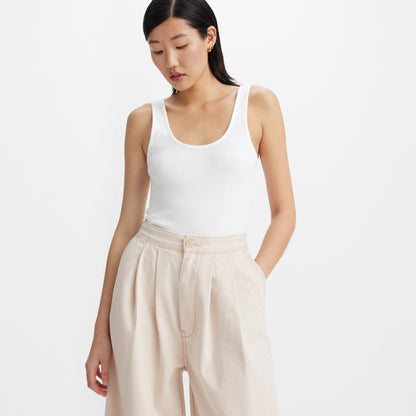 Levi’s® 日本布料牛仔褶皺長褲| 女裝