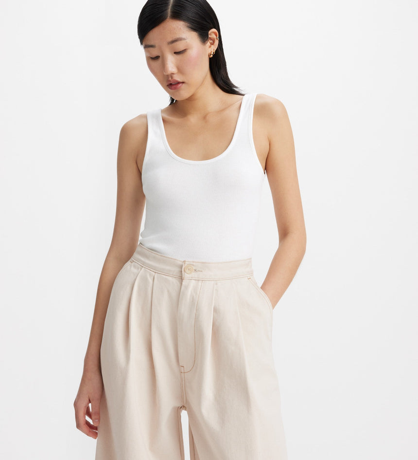 levi’s® 日本布料牛仔褶皺長褲| 女裝 000P400002630 Moj Soft Ecru – Levi's 香港