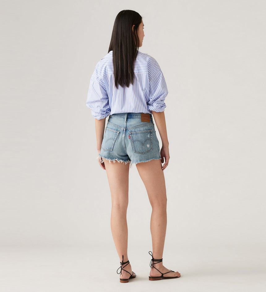 levi's® women's 501® original high-rise jean shorts 56327039024- Vague Finish – Levi's Hong Kong