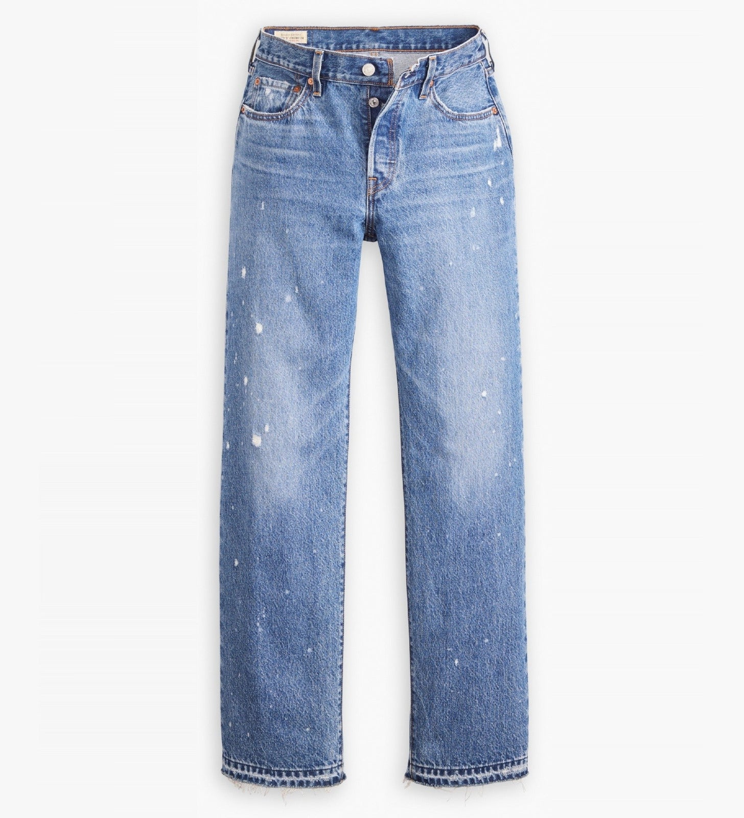 levi's® 501 90年代 直腳剪裁牛仔褲 | 女裝 A195900522428 Micro Damage – Levi's 香港
