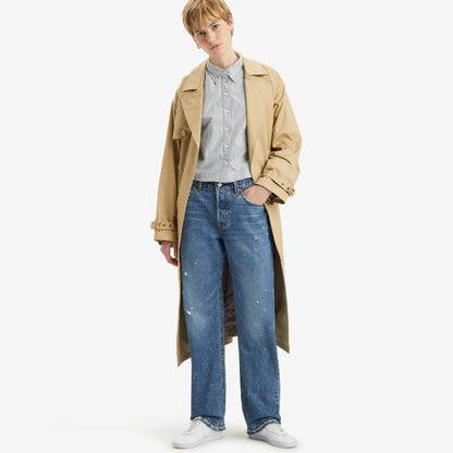 Levi's® 501 90年代 直腳剪裁牛仔褲 | 女裝