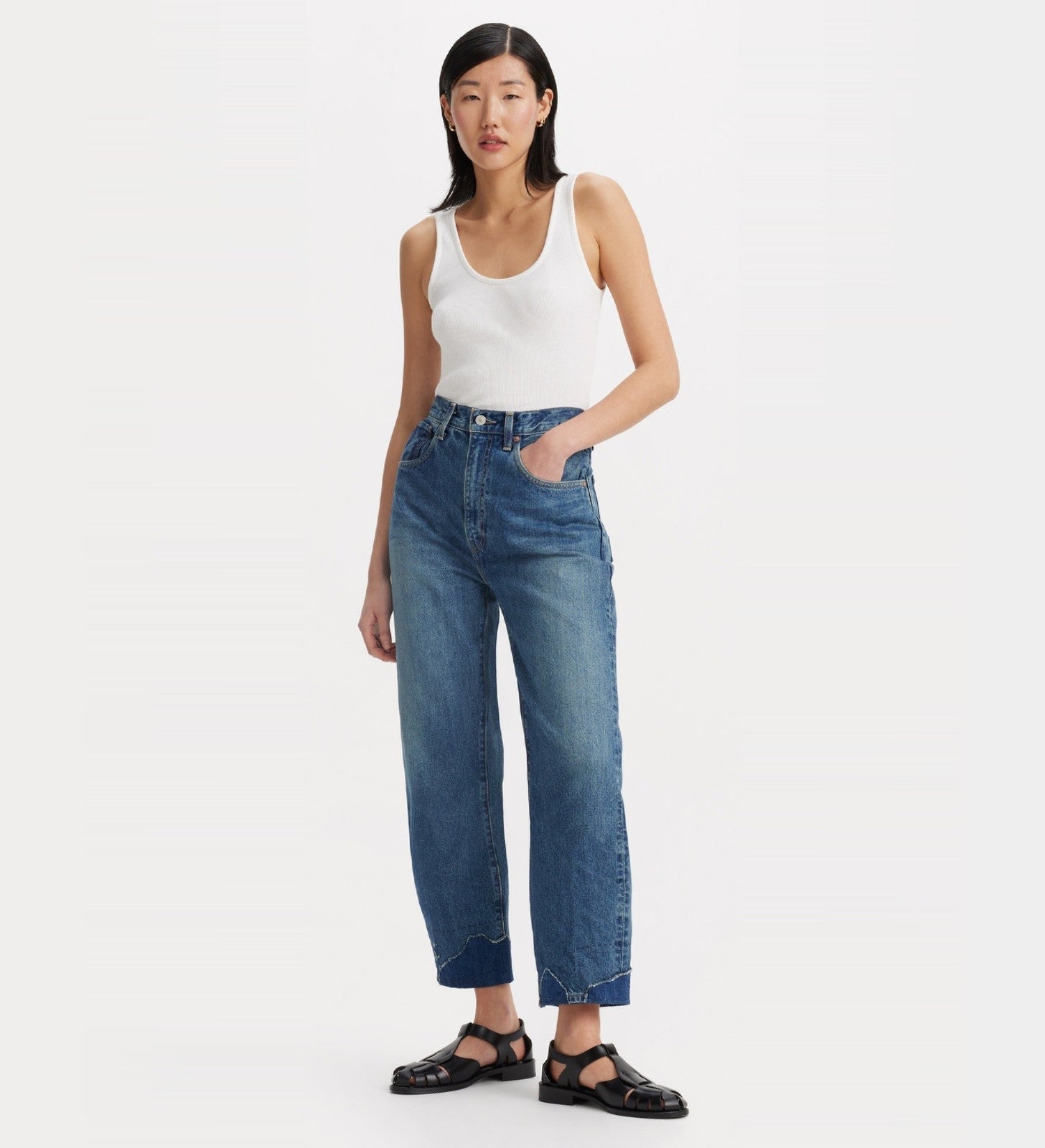 levi’s® 日本製 barrel 牛仔褲| 女裝 A5889000525- Mij Wader – Levi's 香港