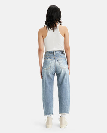 levi’s® women’s made in japan barrel jeans A5889000625- Mij Blu Lattice  – Levi's Hong Kong