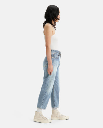 levi’s® women’s made in japan barrel jeans A5889000625- Mij Blu Lattice  – Levi's Hong Kong