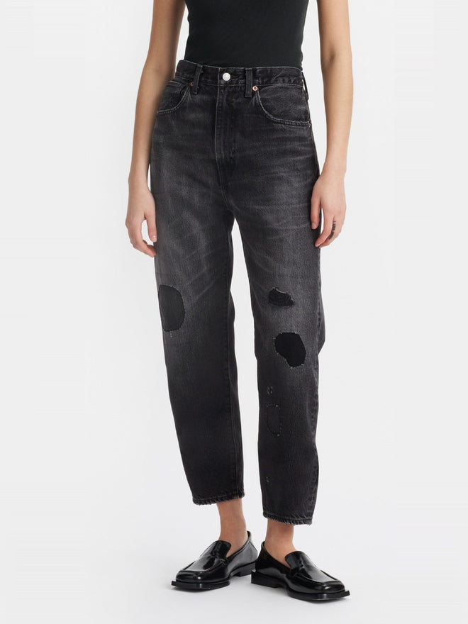 levi’s® women’s made in japan barrel jeans A5889000827- Mij Black Gold  – Levi's Hong Kong