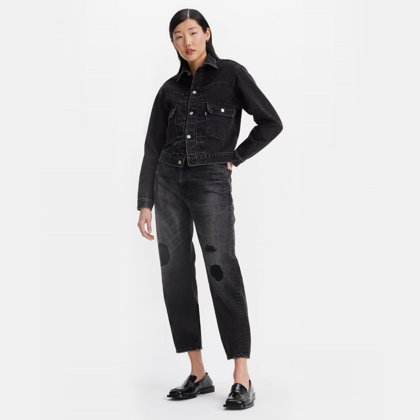 Levi’s® 日本製 Barrel 牛仔褲| 女裝