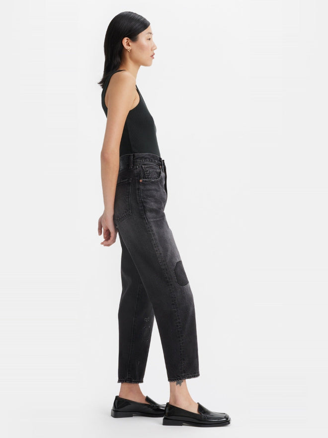 levi’s® women’s made in japan barrel jeans A5889000827- Mij Black Gold  – Levi's Hong Kong