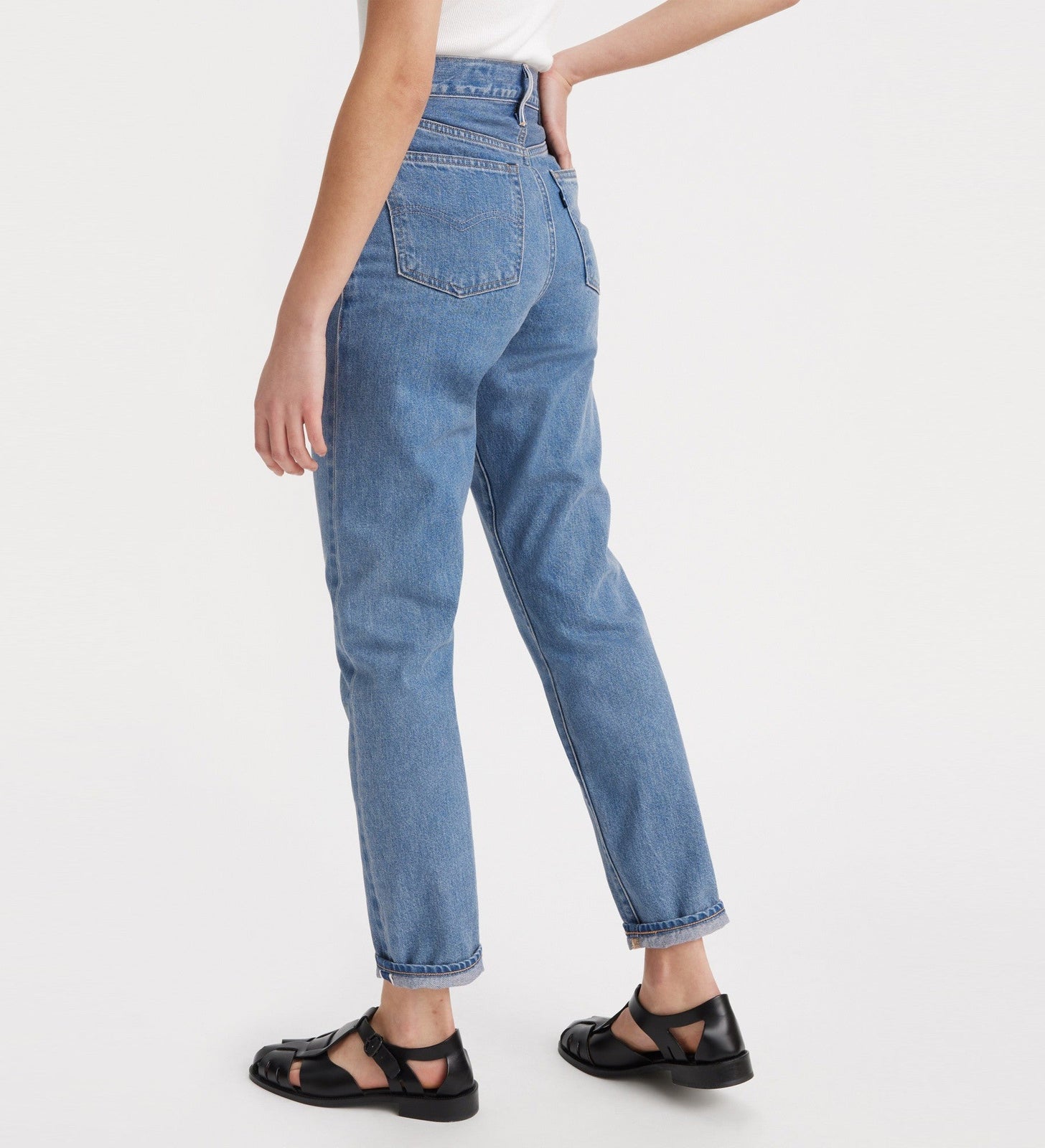 levi’s® women’s high-waisted boyfriend jeans A589300072427 Moj Blue Moon – Levi's Hong Kong