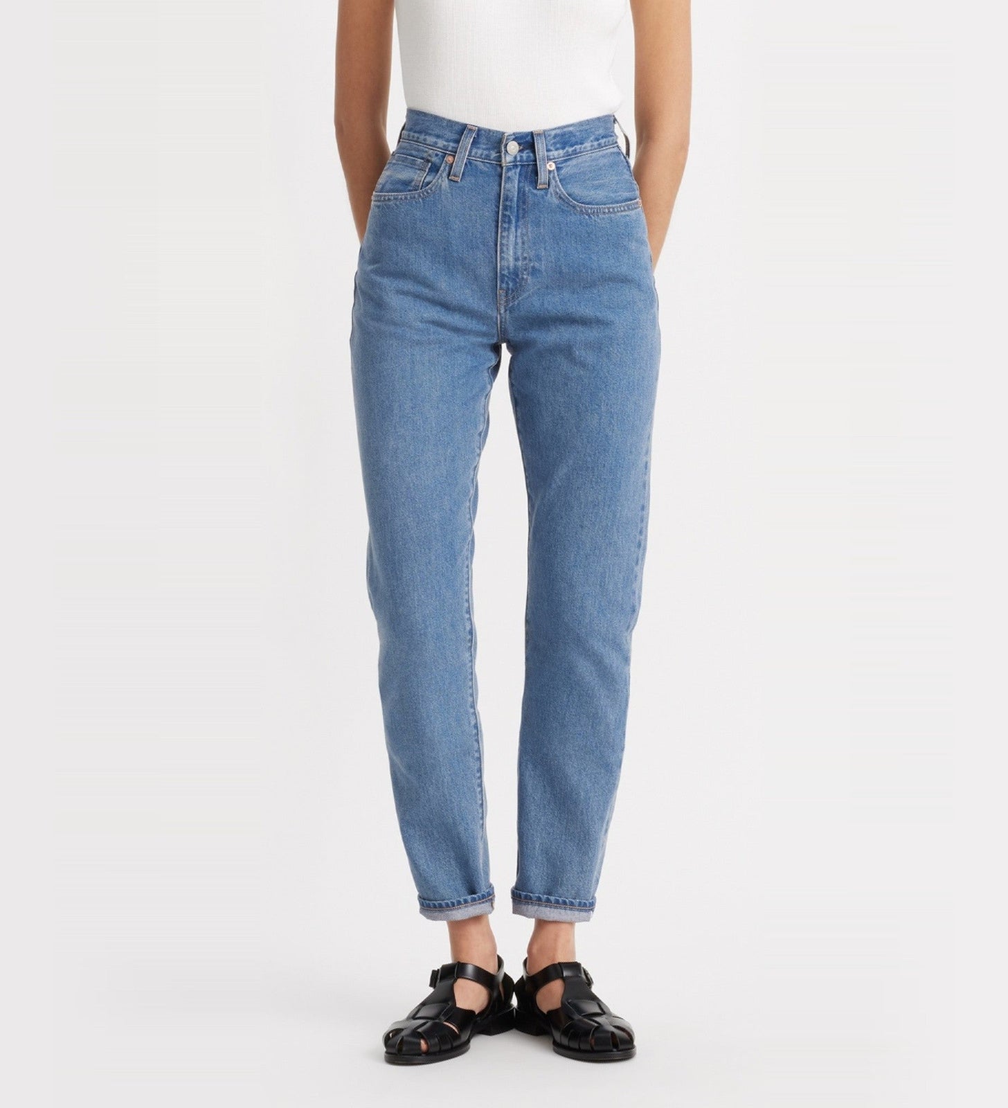 levi’s® women’s high-waisted boyfriend jeans A589300072427 Moj Blue Moon – Levi's Hong Kong