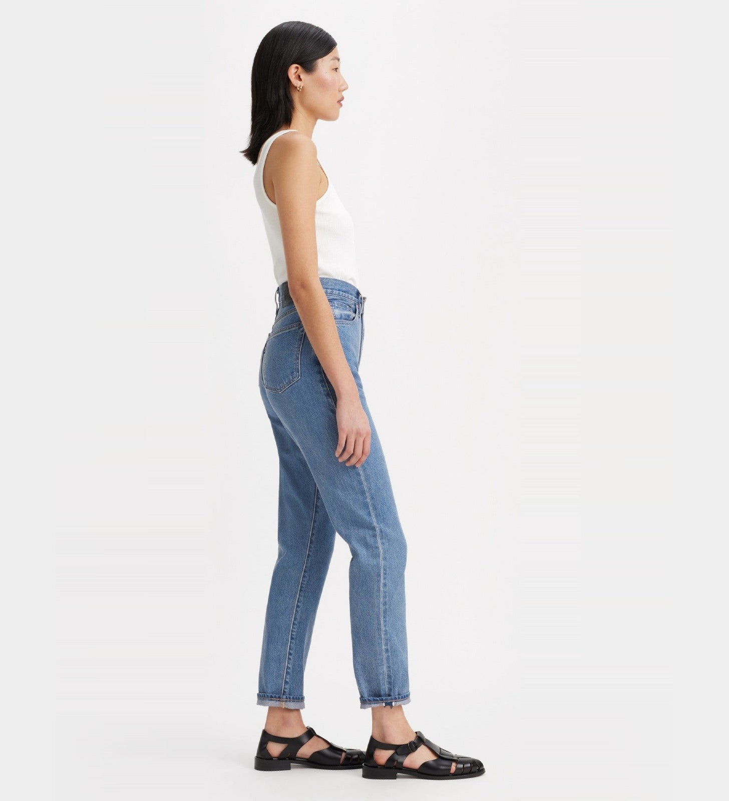 levi’s® women’s high-waisted boyfriend jeans A589300072427 Moj Blue Moon – Levi's Hong Kong