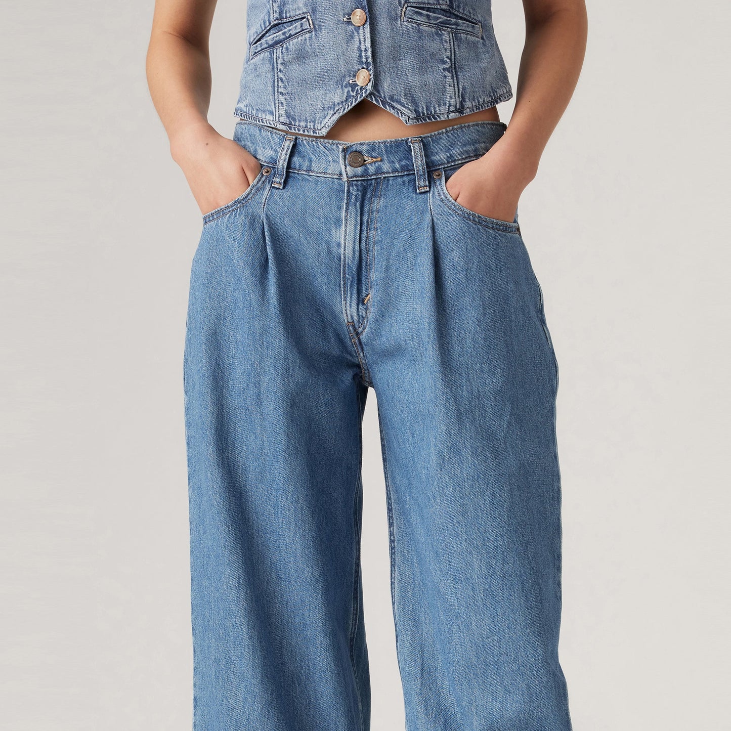 Levi's® Women's Baggy Dad Wide-Leg Jeans