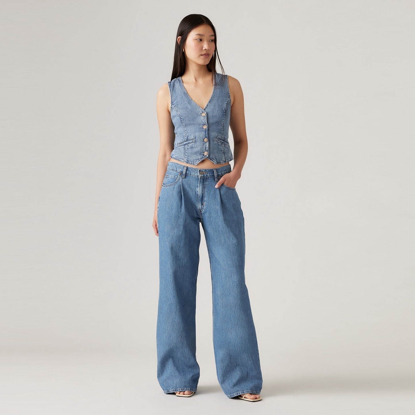 Levi's® Women's Baggy Dad Wide-Leg Jeans