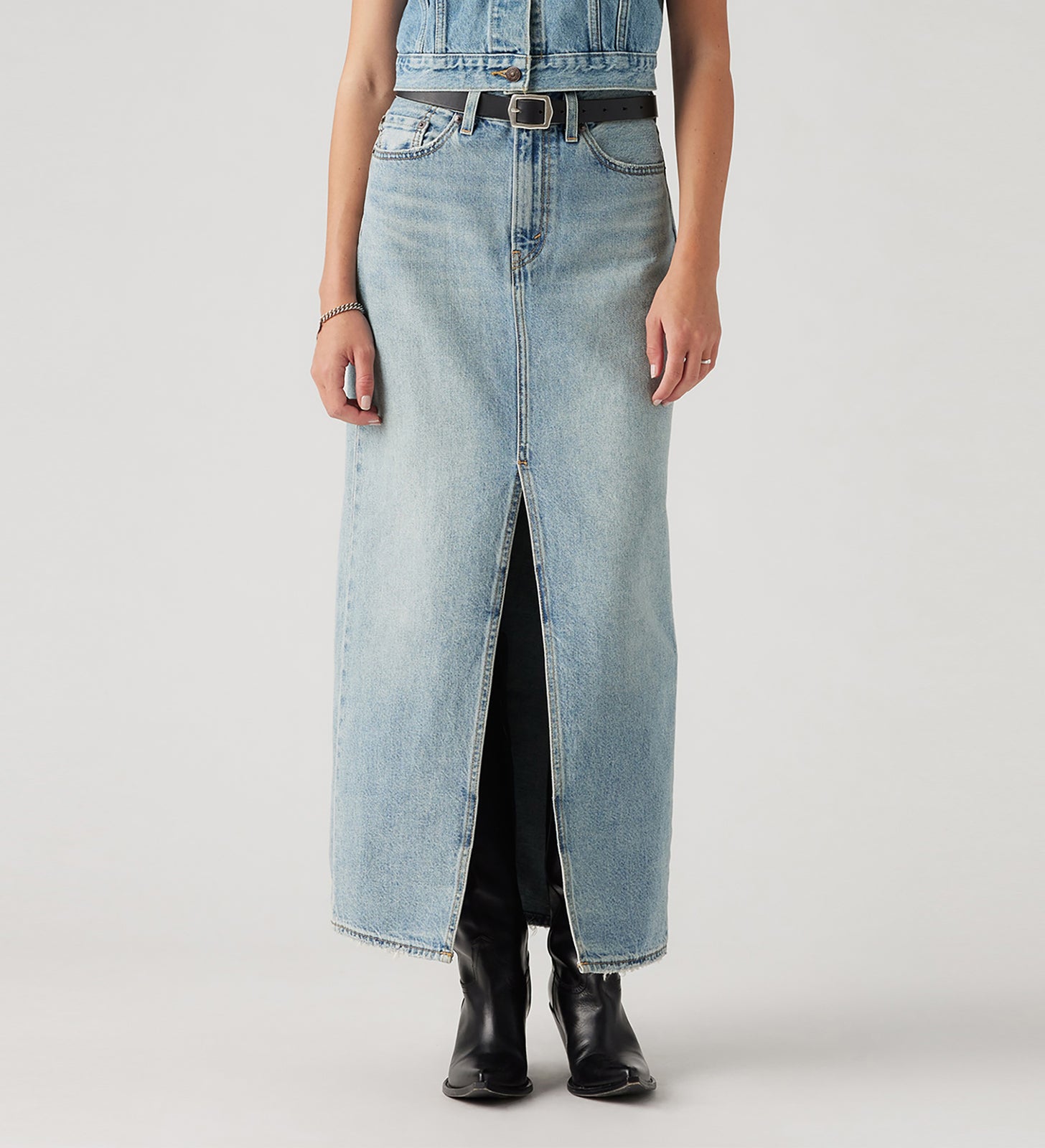 levi's® women's ankle column skirt A7512000025- Please Hold – Levi's Hong Kong