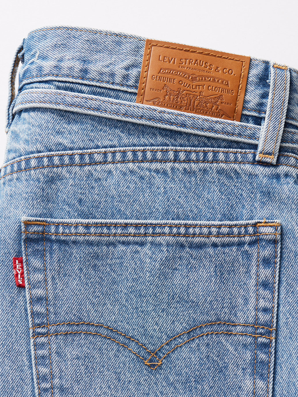 Levi's® XL Straight牛仔褲 | 女裝 - Medium Indigo | Levi's HK