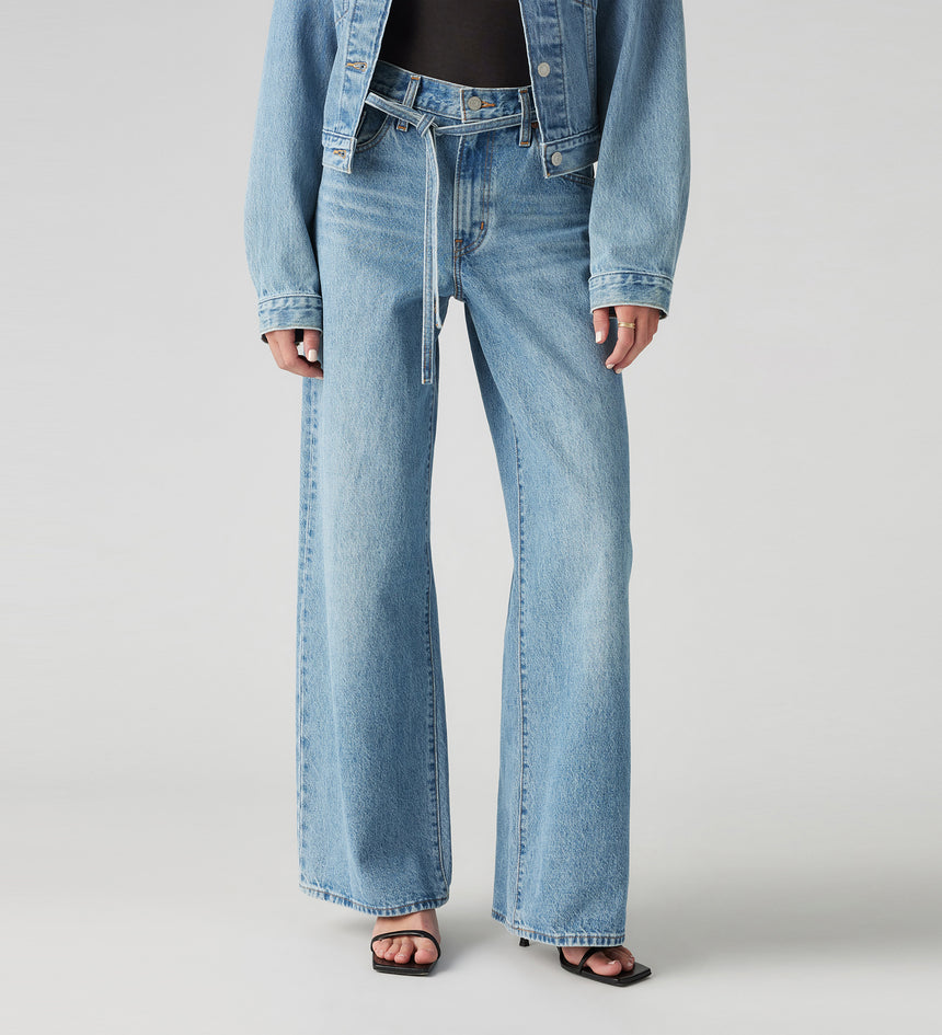 levi's® xl straight牛仔褲 | 女裝 - medium indigo | levi's hk A870100042329 Medium Indigo – Levi's 香港