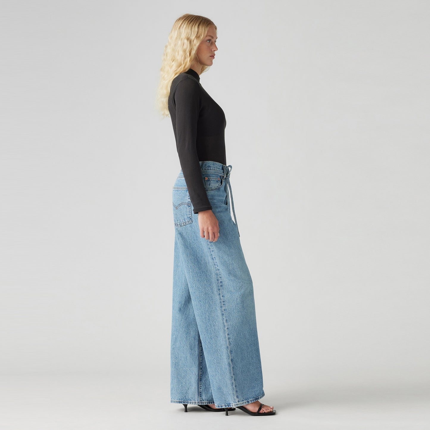 Levi's® XL Straight牛仔褲 | 女裝 - Medium Indigo | Levi's HK
