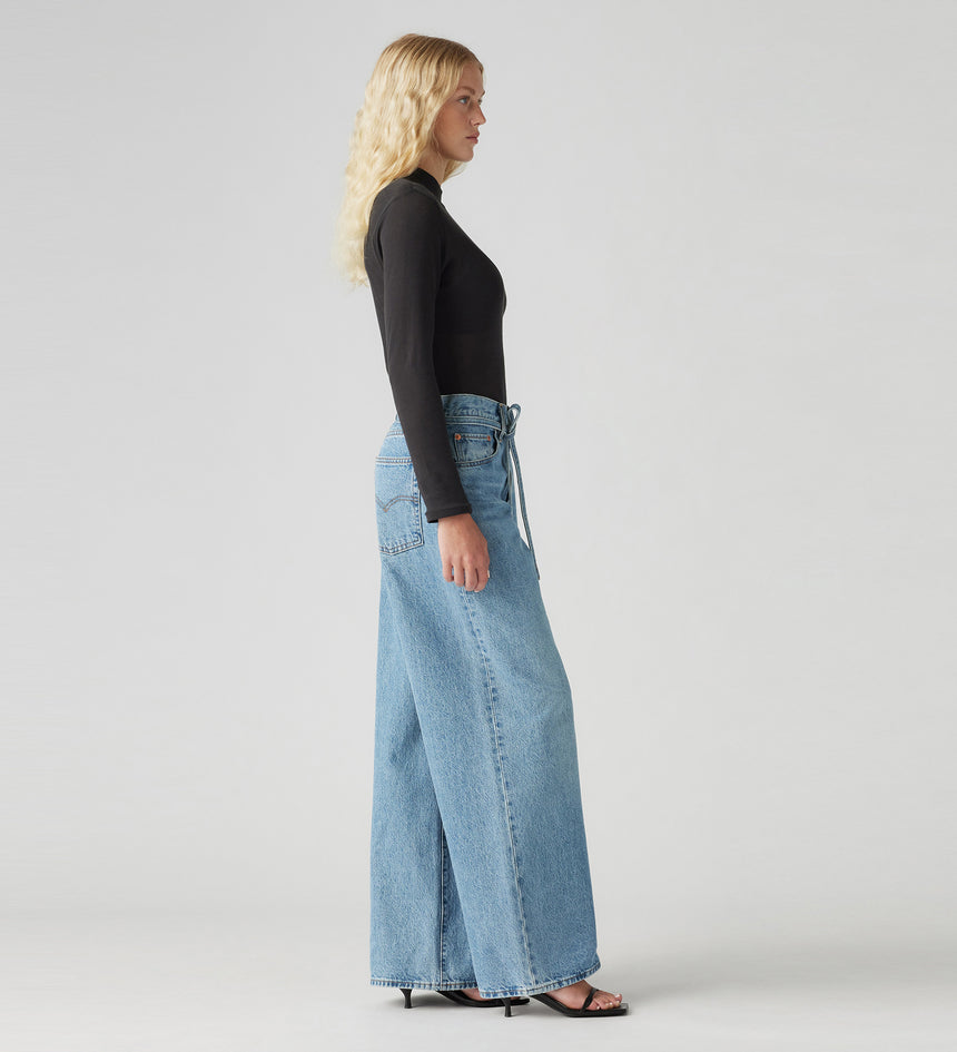 levi's® xl straight牛仔褲 | 女裝 - medium indigo | levi's hk A870100042329 Medium Indigo – Levi's 香港