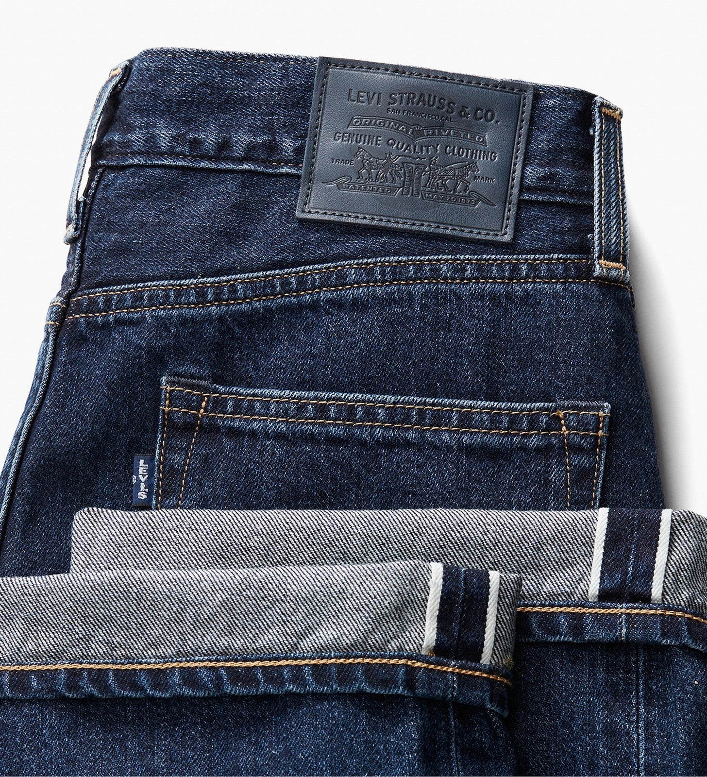 levi's® women's made of japan selvedge plank straight jeans A913800002630 Moj Stems – Levi's Hong Kong