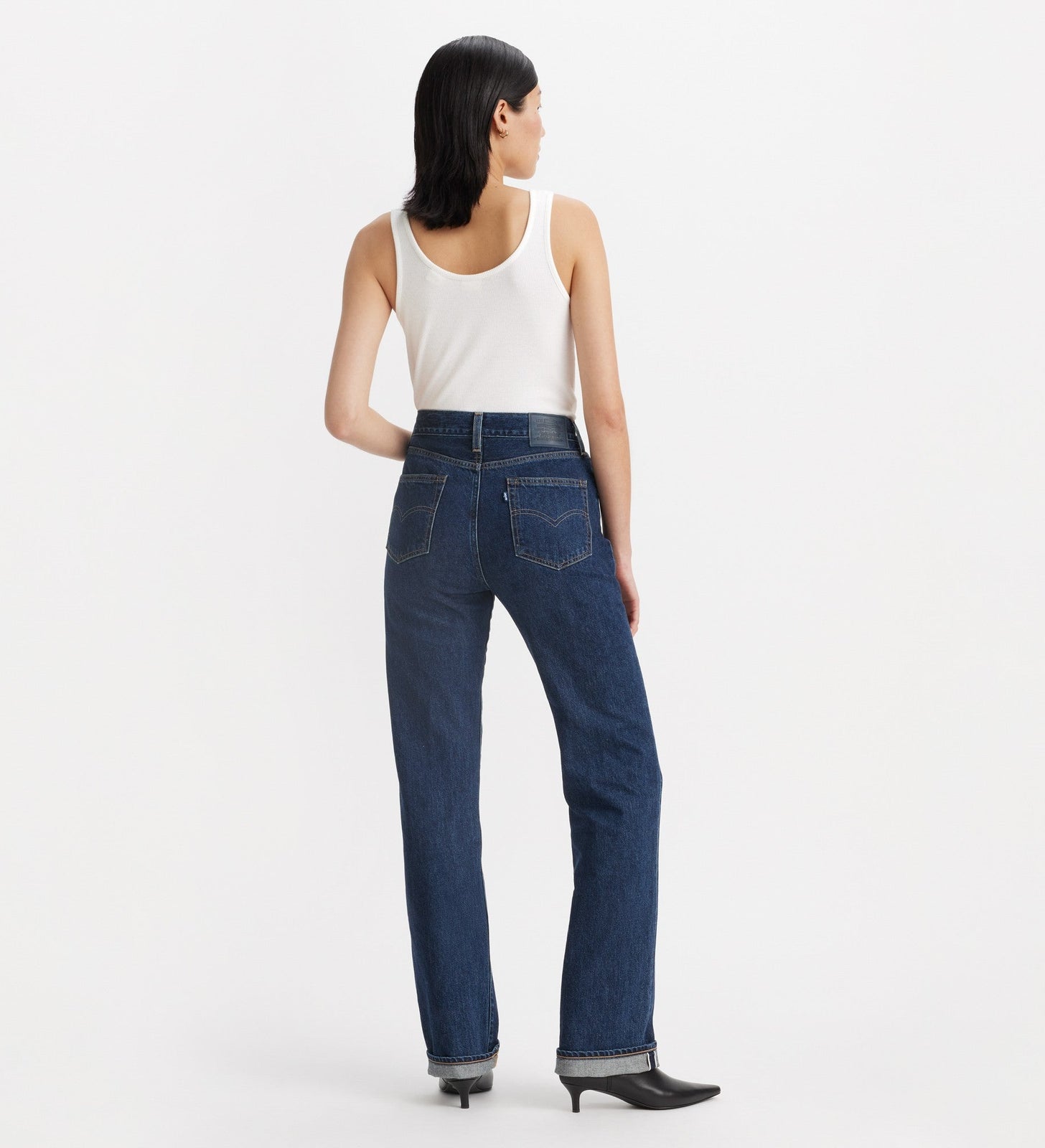levi's® women's made of japan selvedge plank straight jeans A913800002630 Moj Stems – Levi's Hong Kong
