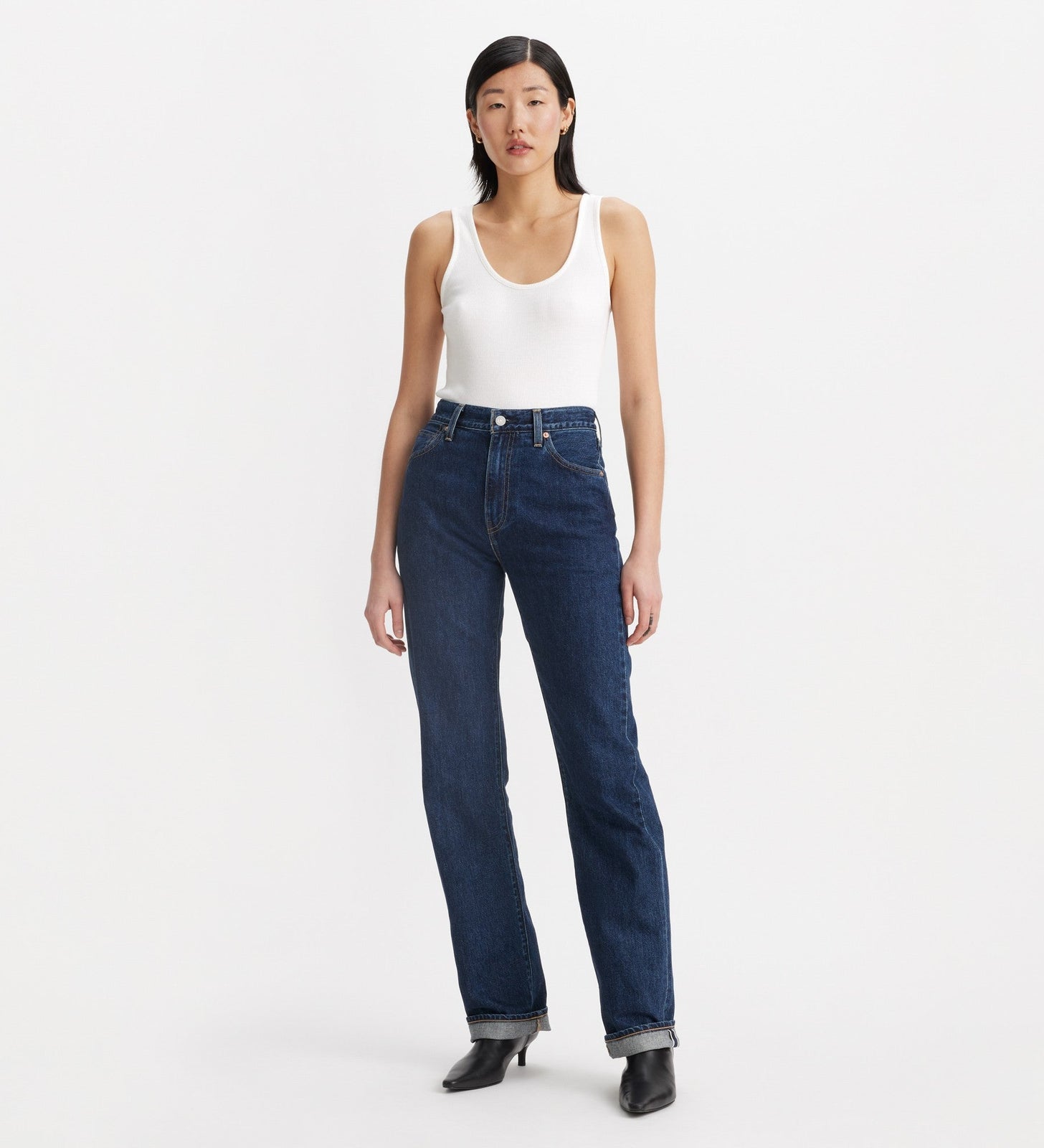 levi's® women's made of japan selvedge plank straight jeans A913800002630 Moj Stems – Levi's Hong Kong