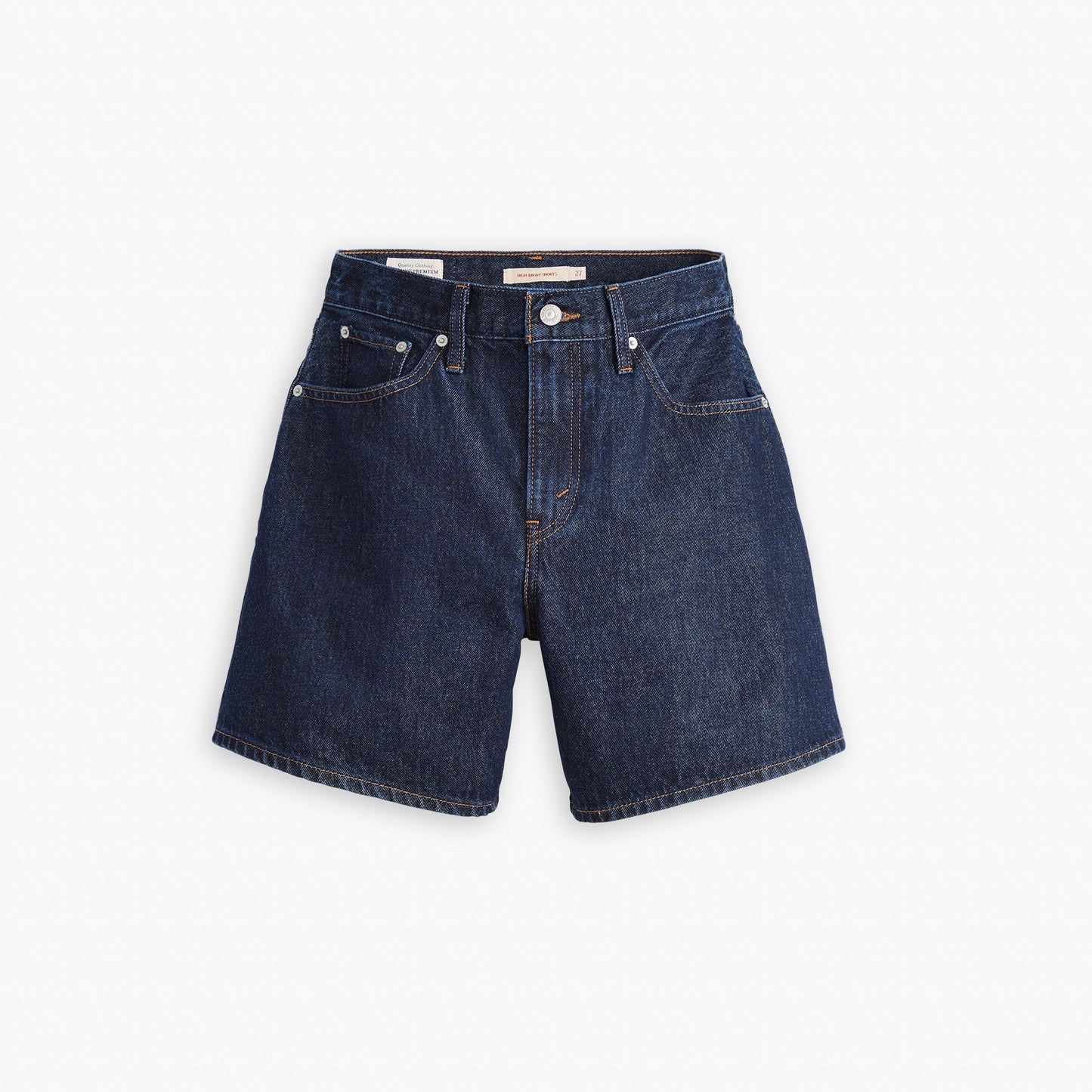 Levi's® 高腰 BAGGY 寬鬆短褲|女裝