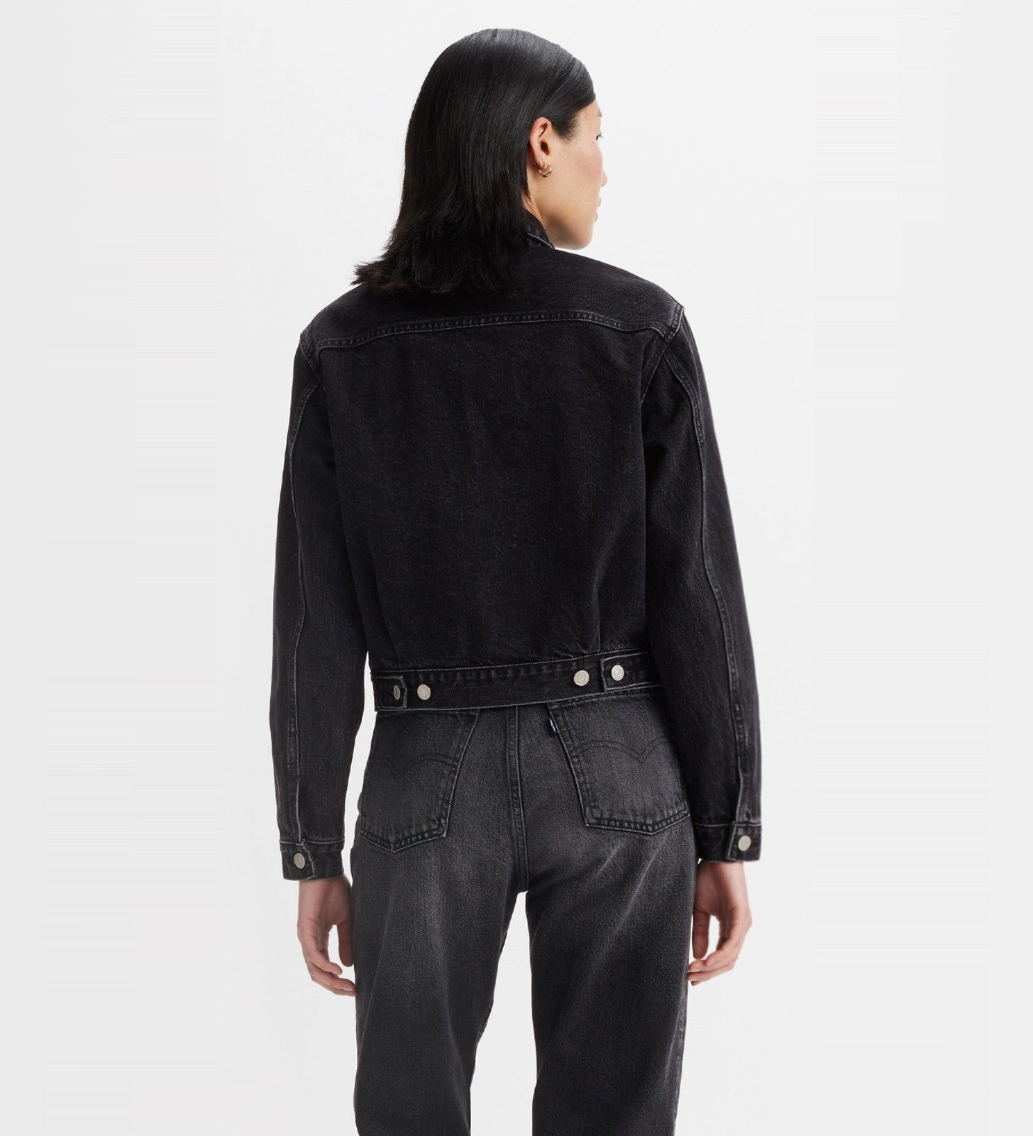 levi’s® women’s made of japan denim type ii trucker jacket A58840002S- Moj Platinum – Levi's Hong Kong