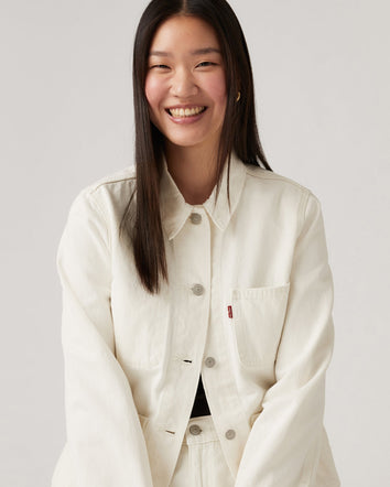levi's® 休閒工裝外套| 女裝 A61900009S- It's Ecru Time - Neutral  – Levi's 香港