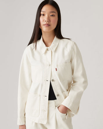 levi's® 休閒工裝外套| 女裝 A61900009S- It's Ecru Time - Neutral  – Levi's 香港