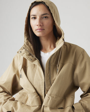 levi’s® reese軍裝外套| 女裝 A85120004S- Unbasic Khaki  – Levi's 香港