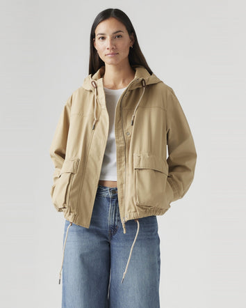 levi’s® reese軍裝外套| 女裝 A85120004S- Unbasic Khaki  – Levi's 香港