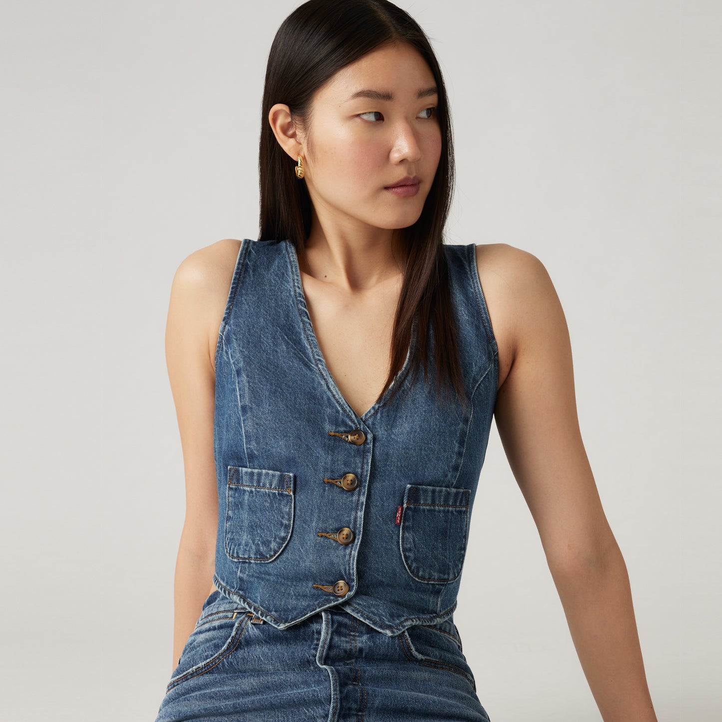 Levi's® Women's Tailored Denim Vest