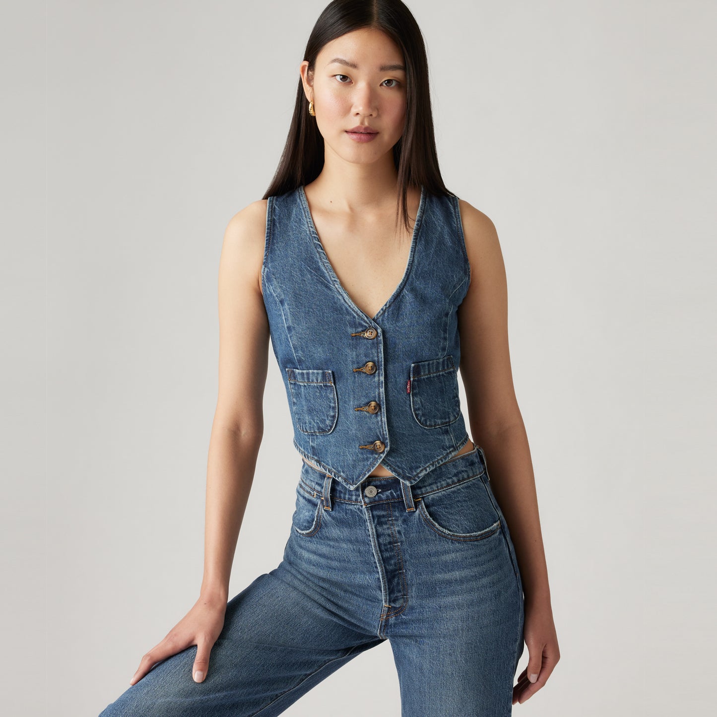 Levi's® Women's Tailored Denim Vest